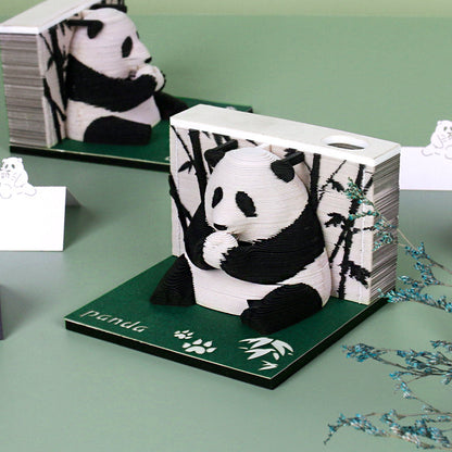 Handcrafted Panda Calendar Omoshiroi