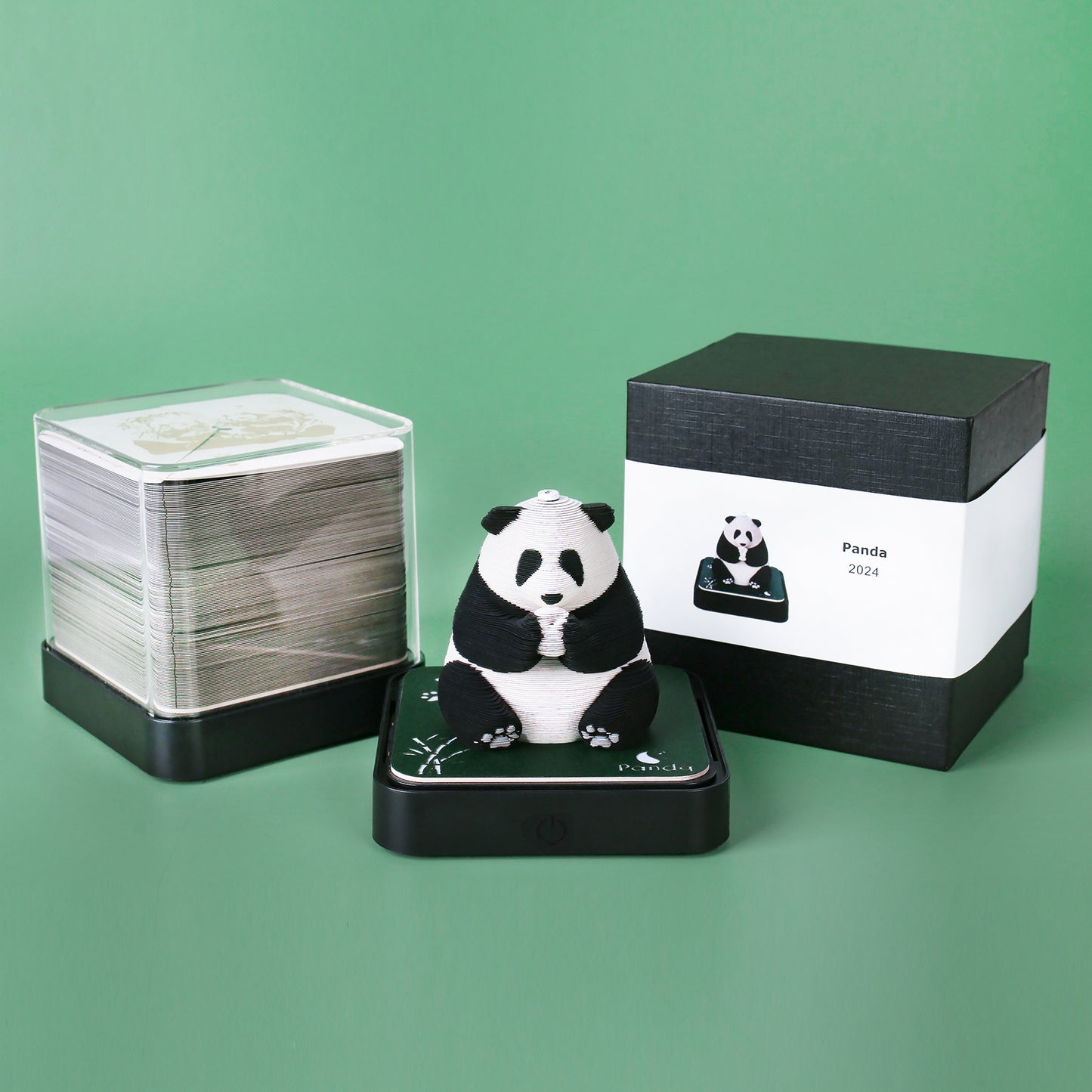 Handcrafted Panda Calendar Omoshiroi